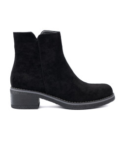 Trendy černé  kotníčkové boty dámské Obcas